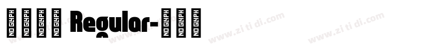 小考拉体 Regular字体转换